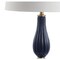 Jonathan Y Maddie 28" Glass/Metal LED Table Lamp, Navy JYL2072B - alternate 3