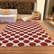 Homeroots 5' X 8' Red And Ivory Polka Dot Washable Indoor Outdoor Area Rug 614936 - alternate 2