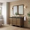 James Martin Vanities Brittany 60" Double Vanity, Saddle Brown, w/ 3 CM Phantome Eclos Top 650-V60D-SBR-3PHT - alternate 3