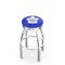 Holland Bar Stool Co 30" Chrome Toronto Maple Leafs Swivel Bar Stool, Accent Ring L8C3C30TorMpl - alternate 1