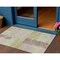 Homeroots 3' X 5' Blush And Mint Green Abstract Washable Indoor Outdoor Area Rug 612557 - alternate 1