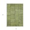 Homeroots 10' X 14' Fern Green And Artichoke Green Patchwork Washable Indoor Outdoor Area Rug 581598 - alternate 5
