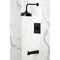 Kingston Brass Single-Handle Pressure Balanced Tub and Shower Faucet, Matte Black KB6340AL - alternate 3