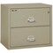 Fireking 2 Drawer, 1 Hr Fire & Impact Rated, 31" Wide Lateral Pewter 2-3122-CPE - alternate 1
