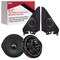 Pyle 6.5 inch Two-Way Component Speakers for Honda Civic 2006 Up, 300W Max, 4 Ohm, High-Temp KSV Voice PLCIVIC65C - alternate 1