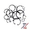 X1 Tools 90 Black-Phosphate Coated Steel Internal Retaining Ring / Snap Ring  (150 Rings), 150PK X1E-CON-SNA-INT-5450x150 - alternate 1