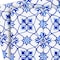 Homeroots 7" X 7" Blue Micro Peel And Stick Removable Tiles 400128 - alternate 2