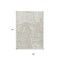 Homeroots 9' X 12' Ivory And Off White Abstract Washable Indoor Outdoor Area Rug 612753 - alternate 4