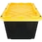 Durabilt 27 Gal. Black/Yellow Tote 4427BKYL.36 - alternate 1