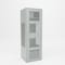 Pucel Athletic Gear Locker, 24 in W x 72 in H x 24 in D, Perforated Door, Top Cabinet, Foot Locker, Gray GL-2472-24-DTF - alternate 1
