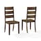 Crosley Joanna 2-Piece Ladder-Back Dining Chair Set CF501217-DO - alternate 1