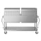 Koolmore 60 in. 8-Burner Commercial Outdoor Propane Gas Grill with 2 Roll Dome Covers in Stainless-Steel CGKIT6-D30D30 - alternate 3