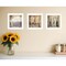 Homeroots Set Of Three Wash 1 White Framed Print Bathroom Wall Art, 3PK 406121 - alternate 2