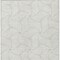 Homeroots 5' X 8' Ivory And Taupe Geometric Washable Indoor Outdoor Area Rug 614078 - alternate 2