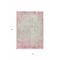Homeroots 3' X 5' Pink And Ivory Abstract Washable Indoor Outdoor Area Rug 612346 - alternate 2