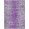Homeroots 9' X 12' Plum Purple And Silver Oriental Washable Indoor Outdoor Area Rug 588838 - alternate 4