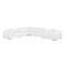 Homeroots White Italian Leather 3 Power Reclining L Shaped Eight Piece Corner Sectional With Console 544997 - alternate 5