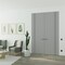 Sartodoors Hidden Double Doors, Basic 0111 Dove Grey Concealed Metal Frame 56 x 84 (2* 28x84) Right Inswing BASIC0111DMF-MAG-56x84-RH-I - alternate 2