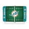 Picnic Time Family Of Brands Miami Dolphins - Concert Table Mini Portable Table, (Charcoal Wood Grain) 843-00-141-174-2 - alternate 2
