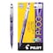 Pilot Precise P-700 Gel Pen, Stick, Fine 0.7 mm, Purple Ink, Purple Barrel, 12PK PIL38621 - alternate 5