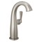 Delta Stryke Single Handle Mid-Height Bathroom Faucet, 6.63 in, Lumicoat Stainless 677-SS-PR-DST - alternate 2
