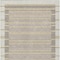 Homeroots 10' X 14' Ivory And Beige Striped Washable Indoor Outdoor Area Rug 610479 - alternate 3