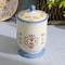 Laurie Gates California Designs Tierra 2.7 Quarts Hand Painted Stoneware Canister with Lid 130964.01RR - alternate 3