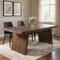 Homeroots 75" Dark Brown Solid Wood Live Edge Dining Table 554337 - alternate 4