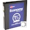 Zoro Select 1-1/2" Round Economy Binder, Black, 11 x 8.5 AVE05725 - alternate 1