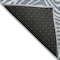 Homeroots 5' X 8' Denim Blue And Ivory Abstract Washable Indoor Outdoor Area Rug 599707 - alternate 3