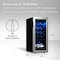Tcl 1.8 Cu. Ft. 18-Bottle Wine Cooler, Low Noise, Digital Controls, LED Light, Glass Door, Stainless TRW18F6AS - alternate 2
