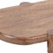 Homeroots Set of Two Natural Solid Wood Oval Risers 634498 - alternate 3