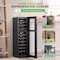 Nutrichef Dual-Zone Wine Cooler, 27-Bottle Refrigerator, Digital Touch Button Control with Air Tight Seal PKCWCDS275 - alternate 2