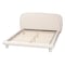 Baxton Studio Eladio Modern Luxe Ivory Boucle Fabric Queen Size Bed 250-13650-ZORO - alternate 4