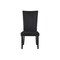 Homeroots Set of Two Black Upholstered Velvet Dining Side Chairs 564877 - alternate 2