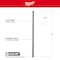 Milwaukee Tool Milwaukee 48-89-2774 3/8" x 12" Aircraft Length Black Oxide Drill Bit 48-89-2774 - alternate 2