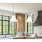Z-Lite Fleur Brushed Nickel 1 Light Pendant 1958P8-BN - alternate 3