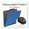 Pendaflex Pressboard Top Tab Folders, 2/5-Cut Tab, Exp 2.5", 2 Dividers, 6 Fasteners, Letter, Assorted, 10PK 24025 - alternate 2