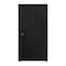 Sartodoors Sliding Closet Bi-fold Doors 64 x 96 inches, Ego 5012 Painted Black Oak, Sturdy Tracks Moldings Tr EGO5012BF-CHK-64x96 (2* 32x96) - alternate 1