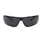 Bouton Optical Rimless Safety Glasses with Gray Temple, Gray Lens and Anti-Scratch Coating 250-09-0001 - alternate 3