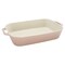 Staub Ceramic 3-pc Rectangular Baking Dish Setand, Macaron Pastel Pink 1031189 - alternate 2