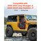 Vevor 2-Door Jeep Tube Doors Jeep Tubular Door for 2018-2024 Jeep Wrangler JL YK-GMD-SL-JL-2 - alternate 4