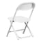 Flash Furniture Kids Folding Chair, White Y-KID-WH-GG - alternate 2