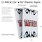 Signmission Tattoo1, Plastic Signs Only 24 Inch x 36 Inch, Corrugated Plastic, 2PK CSB-2436-2PACK-Tattoo1 - alternate 2