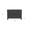 Homeroots 30in Gray Distressed Solid Wood Textured Door Accent Cabinet With Two Doors 557029 - alternate 2