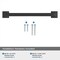 Amerock Ville 6-5/16 inch (160mm) Center-to-Center Matte Black Cabinet Pull, 10PK 10VMP36777FB - alternate 3