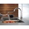 Delta Manual, 1 Hole Single Handle Pull-Down Kitchen Faucet 9159-DST - alternate 4