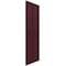 Ekena Millwork True Fit PVC Cedar Park Fixed Mount Shutters, Wine Red, 18W x 49H, PR TFP001CP18X049WR - alternate 4