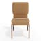 Flash Furniture Hercules Church Chair, 19-1/4 in W 25" L 33-1/4" H, Fabric Seat FD-CH02185-CV-BN-GG - alternate 4
