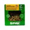 Spax #8 x 1-1/4 in Interior Wood Screws Construction Flat Head T-Star Plus 3 LB, 675PK 41910204003245 - alternate 4
